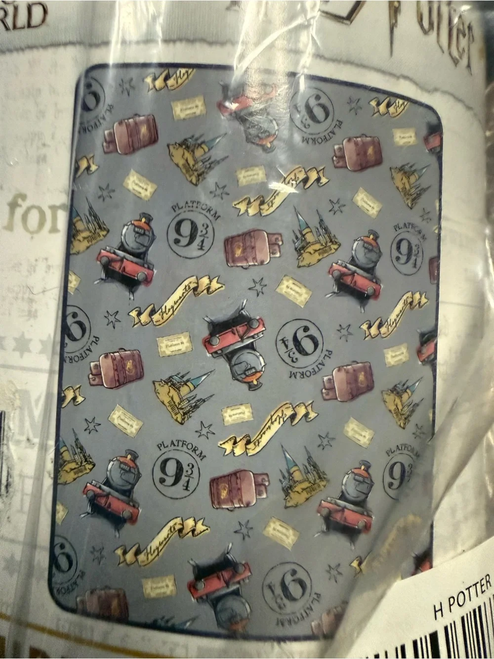 Harry Potter Super Plush Throw Blanket - Wizarding World 46” X 60”